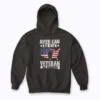 American By Birth Veteran By Choice US Flag Hoodie