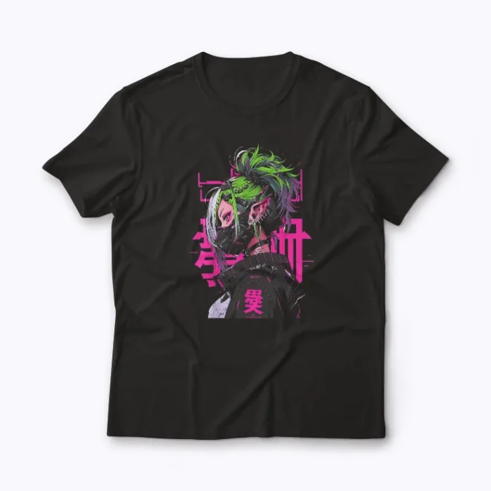 Anime Manga Cyberpunk Aesthetic Techwear Harajuku T-shirt