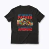 Autism Dad Gifts Awareness T-shirt featuring a bold awareness design