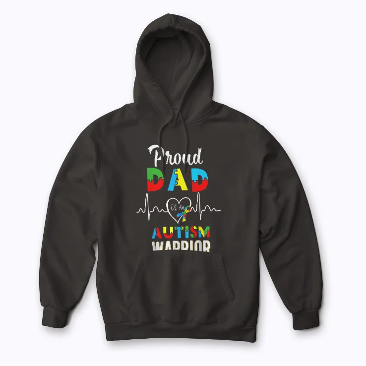 Autism Family Matching Awareness Hoodie with matching family graphic