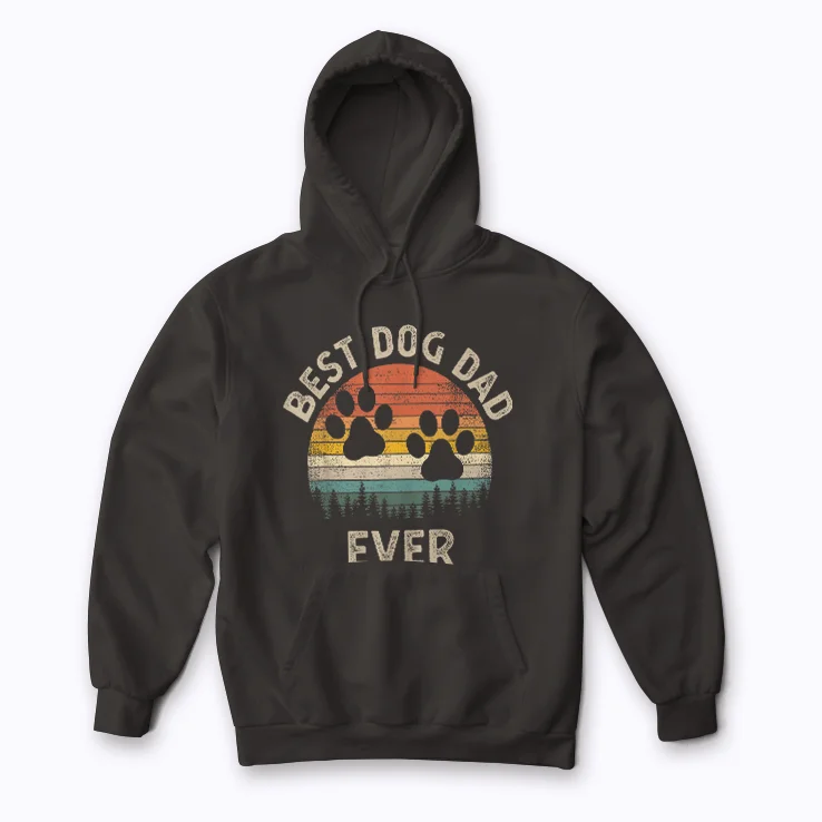 Best Dog Dad for Men Hoodie – soft