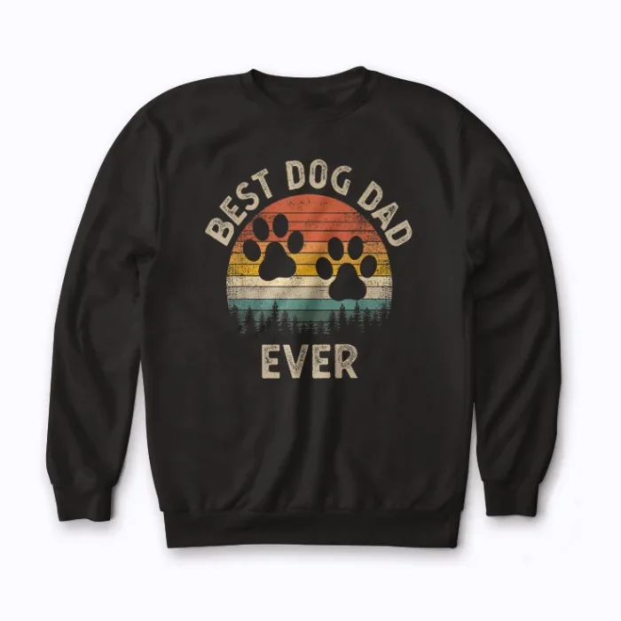 warm hoodie for the proud dog dad