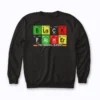 Black Dad Pride Essential Element Sweatshirt front view