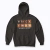 Black Father Essential Element Hoodie showcasing a powerful fatherhood message.