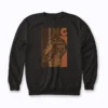 Black History King Melanin Dad Sweatshirt front view