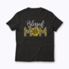 Blessed Mom Leopard Sunflower Mom Life Gift T-shirt