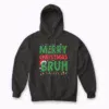 Bruh Meme Funny Saying Bro Greeting Teens Christmas hoodie with bold meme print