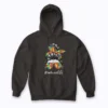 Building Block Mom Messy Bun Master Builder Gift Hoodie