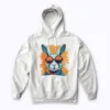 Bunny Face With Sunglasses Cap Easter Day hoodie for cozy celebrations