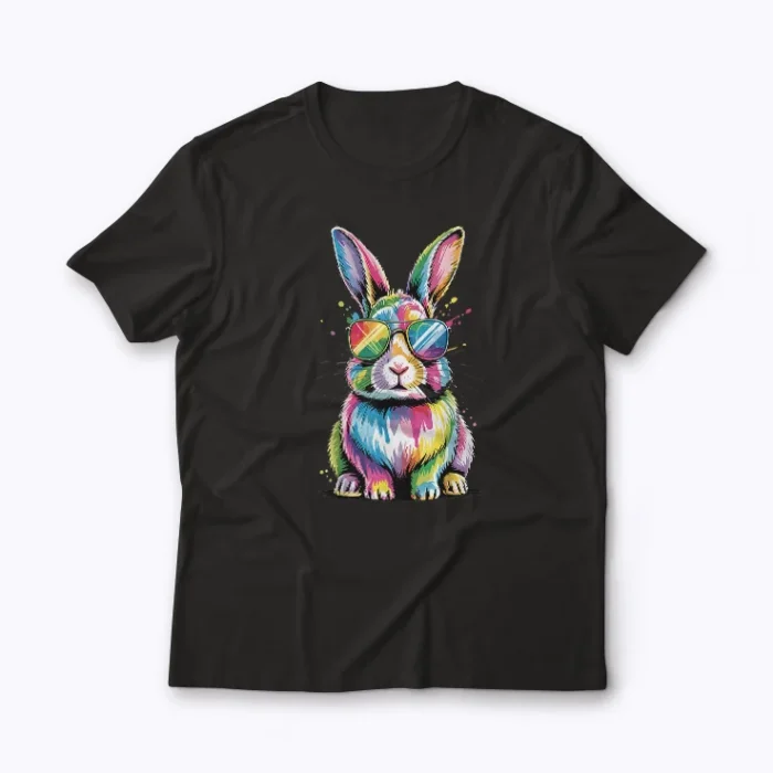 Fun Easter style with Bunny Face With Sunglasses Easter Day shirt