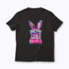 Bunny Face With Tie Dye Glasses Happy Easter shirt adds festive charm