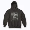 CAT Funny Graphic Bigfoot Sasquatch Alien UFO Hoodie featuring a funny cat design.