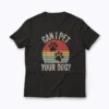 Can I Pet Your Dog Apparel T-shirt featuring a cute dog design.