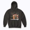 Cat Christmas Light Reindeer Santa Christmas Cat Lover hoodie with holiday cat graphic