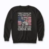 Cat Dad Life Vintage Pocket Sweatshirt showcasing eco‑friendly printed graphic
