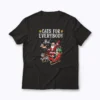 Cats For Everybody Christmas T-shirt showing festive cat design