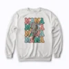 Checkered Mama Retro Mom Life Mothers Day Gift Sweatshirt