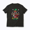 Christmas In July Costume Elf Sunglasses T-shirt featuring festive elf sunglasses design