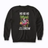 Christmas In July Palm Tree sweatshirt with quality fit and festive design