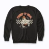 Creep it Real Spooky Ghost Mouse sweatshirt for festive warmth