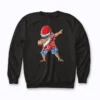 Dabbing Santa Christmas in July Sweatshirt with quality fit