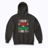 Dear Santa My Brother Did It hoodie with Christmas message