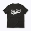 Dog Dad Athletic Paw Design T-shirt – premium cotton tee with sporty paw graphic.