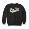 Dog Dad Athletic Paw Design Sweatshirt – soft blend fabric with paw design.