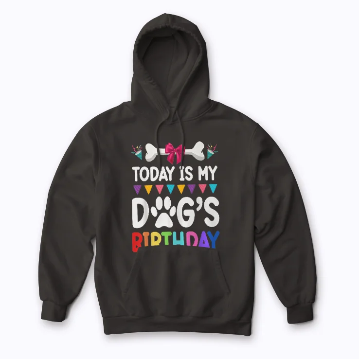 Dog Lover Humor Mom Dad Hoodie offering comfort and style for dog lovers