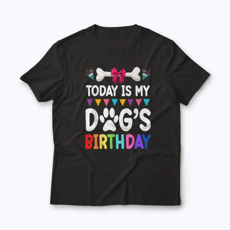 Dog Lover Humor Mom Dad T-shirt featuring a playful dog lover design