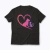 Dog Puppy Baby Cat Heart Animal T-shirt