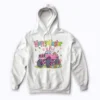 Easter Day Bunny Monster Truck Eggs hoodie for festive warmth