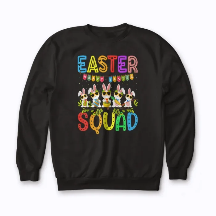 Easter Squad Family Matching sweatshirt for quality family fun