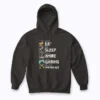 Eat Sleep Anime Gaming Repeat Kawaii Otaku Hoodie