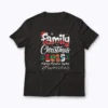 Family Christmas 2025 T-shirt with festive design for family gatherings