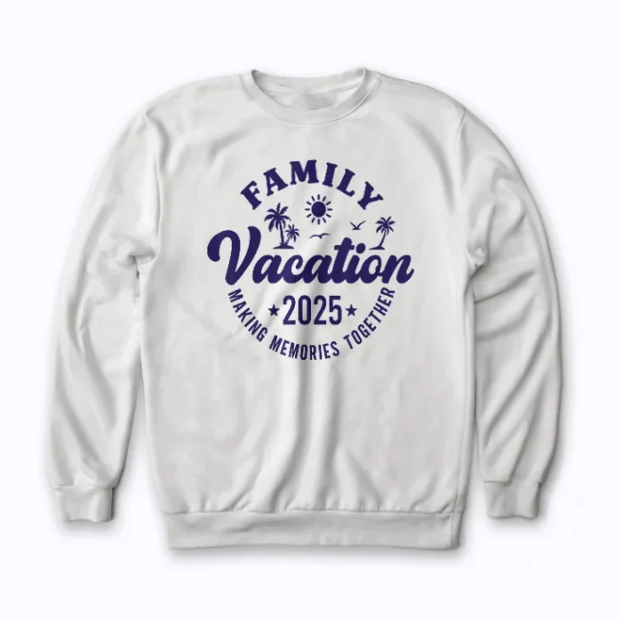 Family Reunion 2025 Vacation Matching Costume Sweatshirt for the ultimate family look.