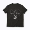 Fisherman Dad Fish Lover Enthusiast T-shirt featuring a subtle fish design