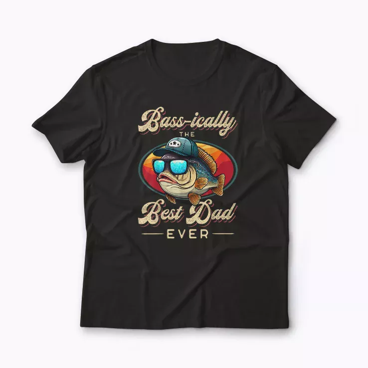 Fishing for Dad Fathers Day Gift T-shirt featuring a fishing design