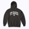 Fit Shaced Funny Irish Drinking St Patricks Day Shamrock Hoodie with bold shamrock graphic