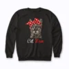 Funny Cat Mom Cat Lover Gift Mothers Day Women Sweatshirt