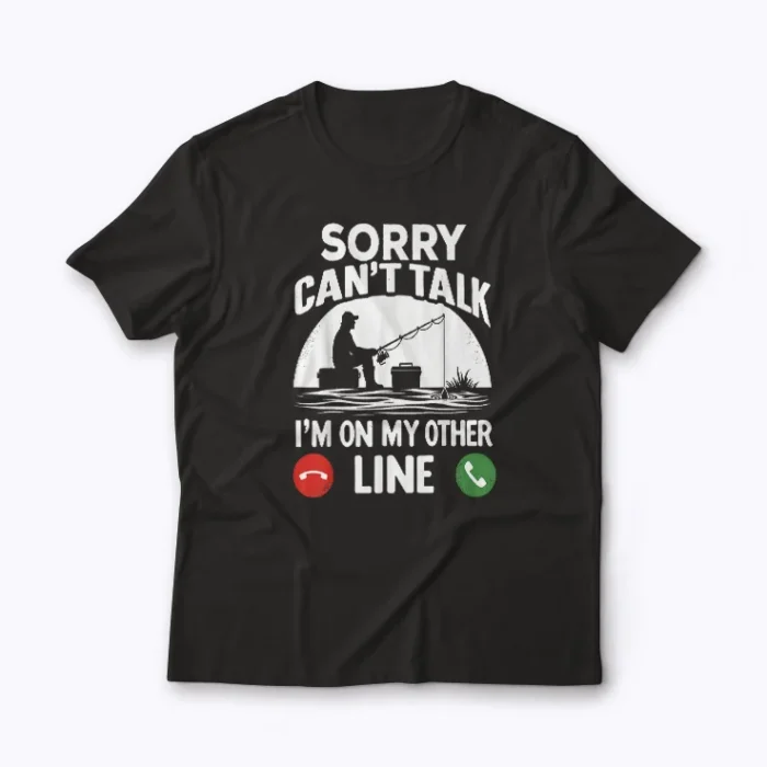 Funny Fishing Fathers Day Dad Fisherman T-shirt design with humorous fishing graphic