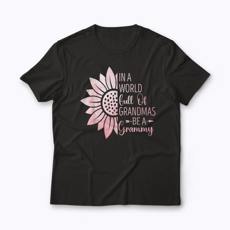 Funny Grandma To Be Art For Grandmother Grammy T-shirt featuring a playful design for expectant grandmothers