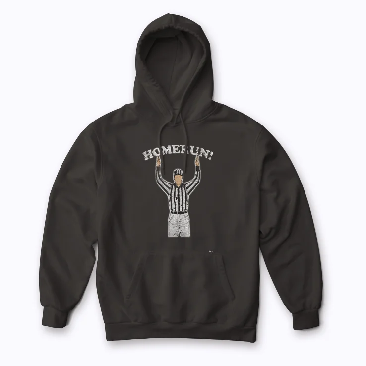 Funny HomeRun Baseball Football Mash Up Hoodie