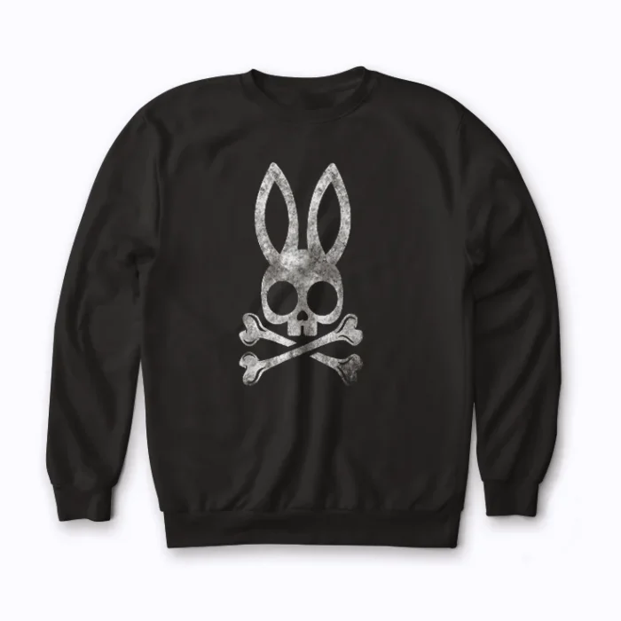 Funny Jolly Roger Bunny Skull Crossbones Egg sweatshirt – fun and cozy