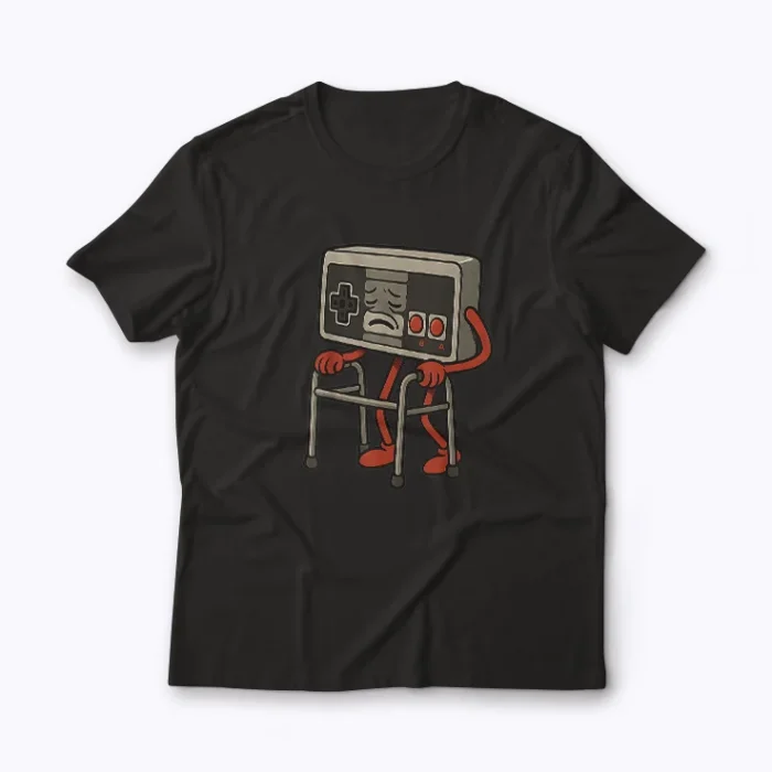 Funny Old Gamer Gaming Retro 80s 90s T-shirt
