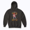 Funny Santa With Sunglasses And Beer Christmas in July Hoodie featuring Santa with sunglasses and beer