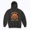 Funny Thanksgiving Guess What Turkey Butt hoodie featuring a playful turkey graphic