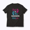 Gender Reveal Grandpa Grandfather T-shirt design featuring bold lettering and comfortable fit.