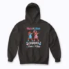 Gender reveal grandma hoodie offering comfort and style for a proud grandma