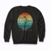 Guitar Da Vinci Vitruvian Man Guitar Player Sweatshirt